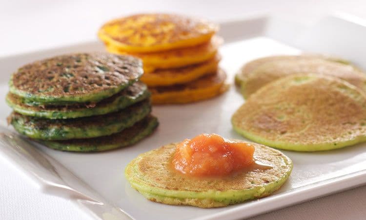 Pancakes de vegetales